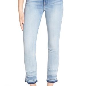 7 for all mankind released hem ankle straight 27